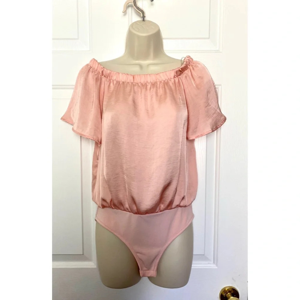 Fashion Nova Pink Bodysuit
